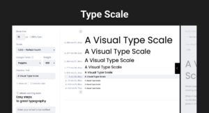 Type Scale - 網頁設計師的 6 個實用小工具分享