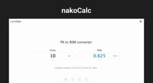 nakoCalc - 網頁設計師的 6 個實用小工具分享